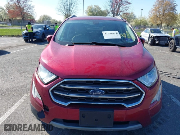 2019 Ford EcoSport Titanium z VIN MAJ6S3KL0KC260421, wystawiony jako IAAI lot #42041011 z przebiegiem 94 839 mil mil oraz . Historia ofert i sprzedaży dostępna na DreamBid. Obrazek 12.