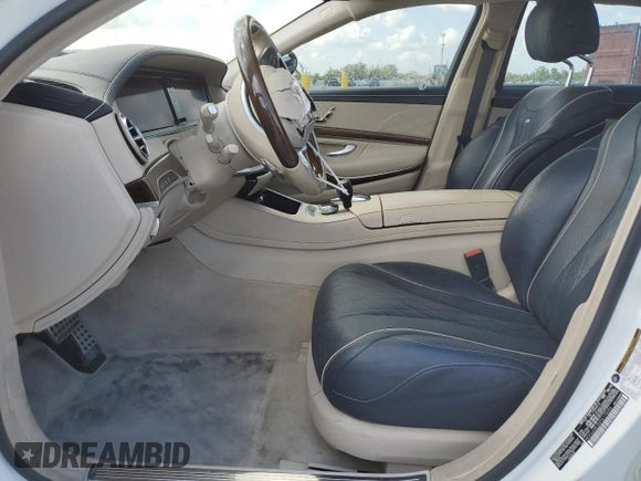 2015 Mercedes-Benz S 550 z VIN WDDUG8CB2FA170054, wystawiony jako Copart lot #57855355 z przebiegiem Nie podano mil oraz Szkoda całkowita • Salvage title. Historia ofert i sprzedaży dostępna na DreamBid. Obrazek 7.