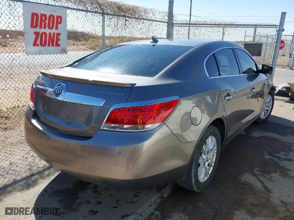 2012 Buick LaCrosse Premium 1 with VIN 1G4GD5ERXCF163436, listed as a IAAI auction lot 41518181 with 166,642 mi miles. Bid and sale history available at carsss.com. Image 4.