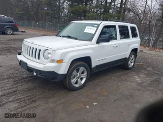 2017 Jeep Patriot High Altitude with VIN 1C4NJRFB6HD124844, listed as a IAAI auction lot 41682561 with 92,737 mi miles. Bid and sale history available at carsss.com. Image 2.