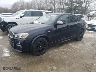 2017 BMW X4 M40i with VIN 5UXXW7C57H0U25416, listed as a Copart auction lot 44627565 with 106,246 mi miles and Salvage Title. Bid and sale history available at carsss.com. Image 1.