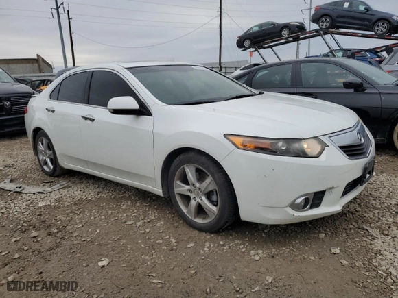 2013 Acura TSX with VIN JH4CU2F47DC011071, listed as a Copart auction lot 46941625 with 168,806 mi miles and Salvage Title. Bid and sale history available at carsss.com. Image 4.