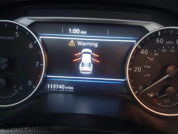 2019 Nissan Altima 2.5 SL with VIN 1N4BL4EV0KC180633, listed as a IAAI auction lot 41770419 with 113,740 mi miles. Bid and sale history available at carsss.com. Image 7.