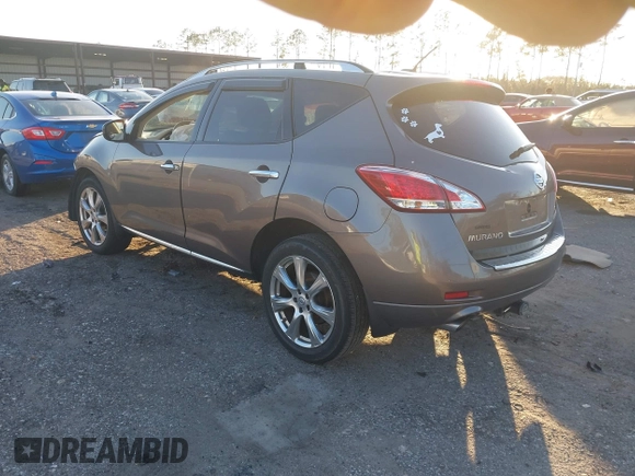 2012 Nissan Murano S with VIN JN8AZ1MU0CW117208, listed as a IAAI auction lot 41488470 with Not Provided miles and . Bid and sale history available at DreamBid. Image 3.