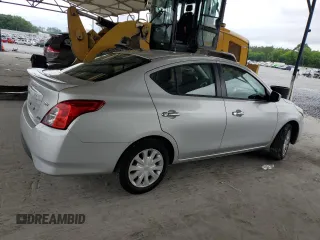 2016 Nissan Versa S with VIN 3N1CN7AP8GL852406, listed as a Copart auction lot 55884205 with 124,748 mi miles and Salvage title. Bid and sale history available at DreamBid. Image 3.