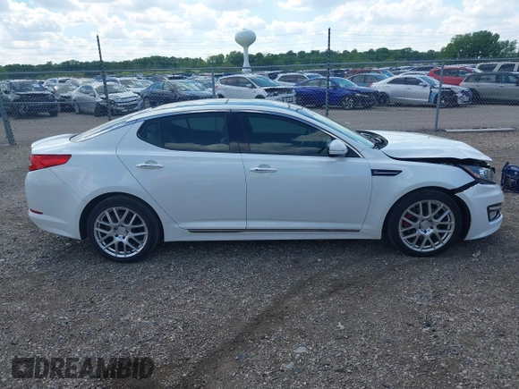 2013 Kia Optima SX z VIN 5XXGR4A61DG218483, wystawiony jako IAAI lot #42274879 z przebiegiem 108 434 mil mil oraz . Historia ofert i sprzedaży dostępna na DreamBid. Obrazek 13.