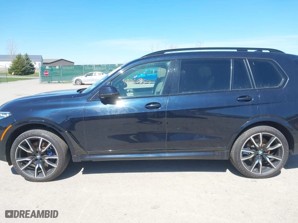 2019 BMW X7 xDrive50i with VIN 5UXCX4C52KLS36334, listed as a IAAI auction lot 42066957 with 43,003 mi miles. Bid and sale history available at carsss.com. Image 13.