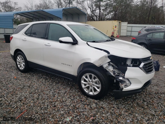 2018 Chevrolet Equinox LT with VIN 2GNAXJEV8J6266263, listed as a Copart auction lot 45038415 with 108,199 mi miles and Salvage Title. Bid and sale history available at carsss.com. Image 4.