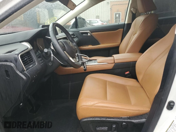 2021 Lexus RX with VIN 2T2HZMDA7MC277979, listed as a Copart auction lot 51810635 with 61,000 mi miles and Salvage Title. Bid and sale history available at carsss.com. Image 7.