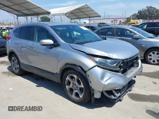 2017 Honda CR-V EX-L with VIN 7FARW1H83HE011419, listed as a IAAI auction lot 42084516 with 82,271 mi miles. Bid and sale history available at carsss.com. Image 1.