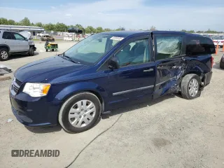 2016 Dodge Grand Caravan SE with VIN 2C4RDGBG9GR169691, listed as a Copart auction lot 53349105 with 93,479 mi miles and Salvage Title. Bid and sale history available at DreamBid. Image 1.