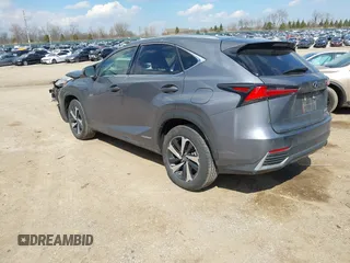 2021 Lexus NX 300h with VIN JTJGJRDZ4M2161869, listed as a IAAI auction lot 41869352 with 33,523 mi miles and . Bid and sale history available at DreamBid. Image 3.