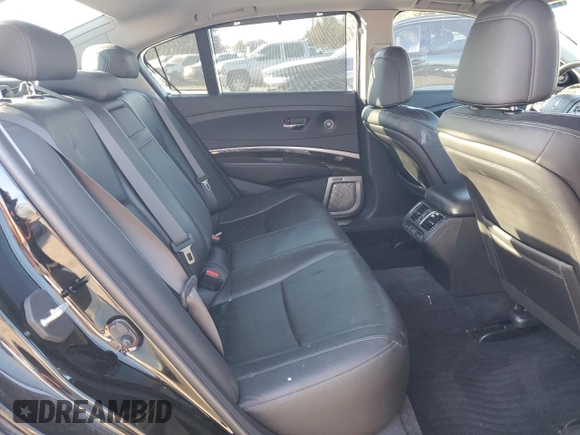 2014 Acura RLX Advance with VIN JH4KC1F95EC003685, listed as a Copart auction lot 46854265 with 145,250 mi miles and Salvage Title. Bid and sale history available at DreamBid. Image 10.