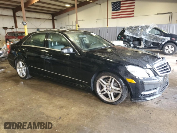 2013 Mercedes-Benz E 350 Luxury with VIN WDDHF8JBXDA770342, listed as a Copart auction lot 60202205 with 162,314 mi miles and Salvage title. Bid and sale history available at DreamBid. Image 4.