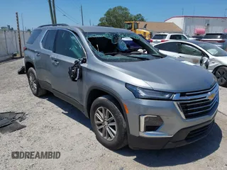 2023 Chevrolet Traverse LT Cloth z VIN 1GNERGKW5PJ248875, wystawiony jako IAAI lot #42065710 z przebiegiem 37 936 mil mil oraz . Historia ofert i sprzedaży dostępna na DreamBid. Obrazek 1.