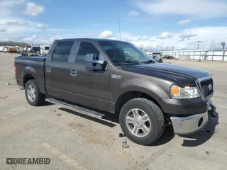 2007 Ford F-150 XLT with VIN 1FTPW12V37FB23276, listed as a Copart auction lot 51130805 with 156,495 mi miles and Salvage Title. Bid and sale history available at carsss.com. Image 4.