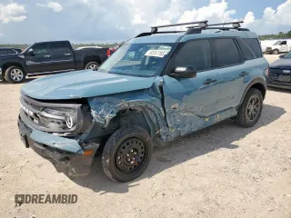 2023 Ford Bronco Sport Big Bend with VIN 3FMCR9B64PRD69667, listed as a Copart auction lot 62337765 with 40,706 mi miles and Salvage title. Bid and sale history available at DreamBid. Image 1.