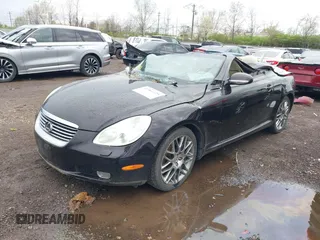 2004 Lexus SC with VIN JTHFN48Y040057283, listed as a IAAI auction lot 41961129 with 162,736 mi miles. Bid and sale history available at carsss.com. Image 17.