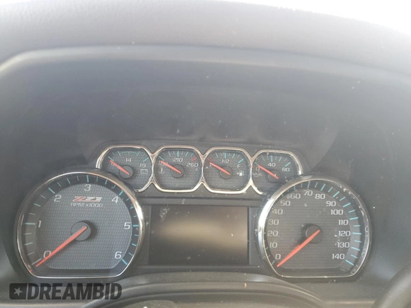 2015 Chevrolet Silverado 1500 LTZ with VIN 1GCVKSEC7FZ283872, listed as a Copart auction lot 45798645 with 0 mi miles and Salvage Title. Bid and sale history available at carsss.com. Image 9.