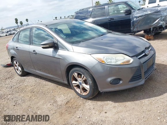 2013 Ford Focus SE with VIN 1FADP3F28DL343477, listed as a IAAI auction lot 41905740 with 168,490 mi miles. Bid and sale history available at carsss.com. Image 1.