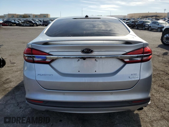 2018 Ford Fusion SE with VIN 3FA6P0HD5JR218598, listed as a Copart auction lot 48628155 with 89,785 mi miles and Salvage Title. Bid and sale history available at carsss.com. Image 6.