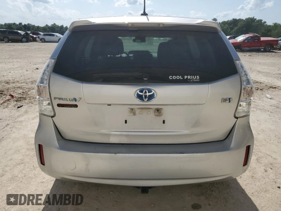 2014 Toyota Prius Two with VIN JTDZN3EU7EJ012847, listed as a Copart auction lot 61096185 with 213,991 mi miles and Salvage title. Bid and sale history available at DreamBid. Image 6.