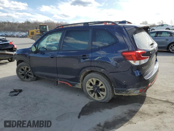 2022 Subaru Forester Sport with VIN JF2SKAJC3NH400677, listed as a Copart auction lot 50601685 with 63,918 mi miles and Salvage Title. Bid and sale history available at carsss.com. Image 2.