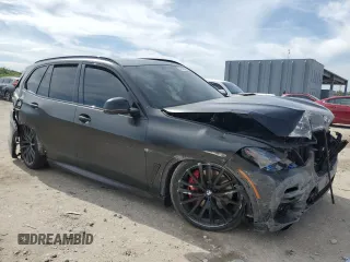 2021 BMW X5 M50i with VIN 5UXJU4C05M9G90231, listed as a Copart auction lot 87257854 with 54,704 mi miles and Non Repairable. Bid and sale history available at carsss.com. Image 4.