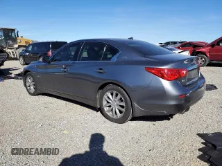 2017 Infiniti Q50 2.0t with VIN JN1CV7AR4HM680478, listed as a Copart auction lot 47419515 with 135,219 mi miles and Salvage Title. Bid and sale history available at carsss.com. Image 2.
