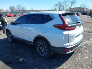 2021 Honda CR-V EX-L with VIN 2HKRW2H83MH634522, listed as a IAAI auction lot 41827080 with 17,217 mi miles. Bid and sale history available at carsss.com. Image 3.