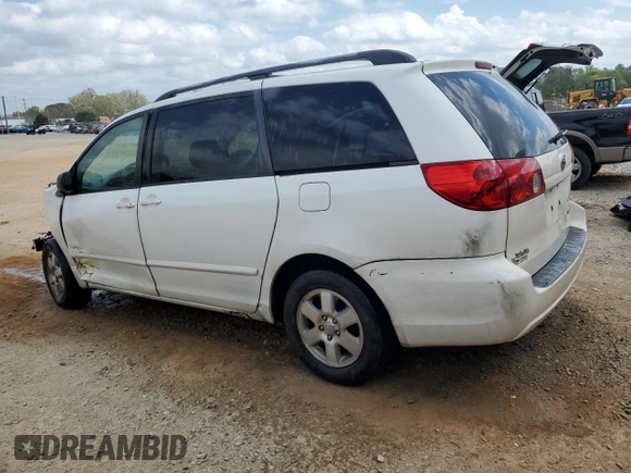 2006 Toyota Sienna CE with VIN 5TDZA23C46S518172, listed as a Copart auction lot 51509465 with 0 mi miles and Salvage Title. Bid and sale history available at carsss.com. Image 2.