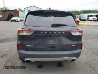 2021 Ford Escape Titanium with VIN 1FMCU9J97MUA58524, listed as a Copart auction lot 61045765 with 91,575 mi miles and Clean title. Bid and sale history available at DreamBid. Image 6.