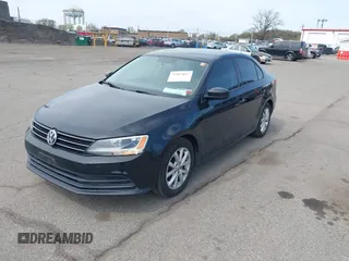 2015 Volkswagen Jetta Sedan 1.8T SE with VIN 3VWD17AJ0FM218263, listed as a IAAI auction lot 42083017 with 194,850 mi miles. Bid and sale history available at carsss.com. Image 2.