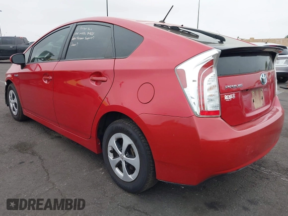 2015 Toyota Prius Four with VIN JTDKN3DU0F0428944, listed as a IAAI auction lot 42043343 with 166,843 mi miles. Bid and sale history available at carsss.com. Image 3.