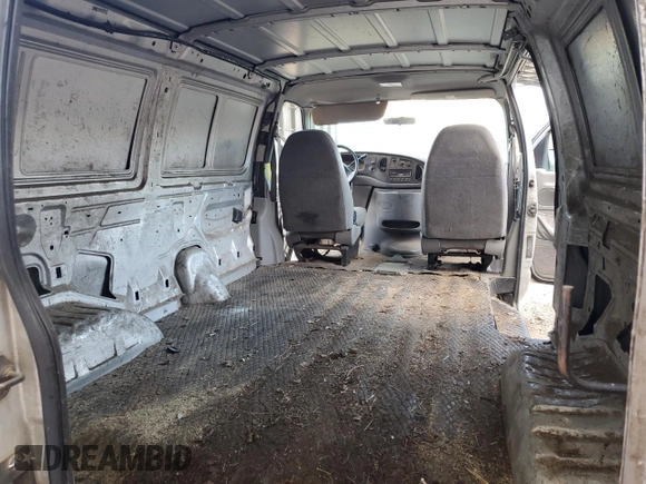 1998 Ford Econoline Cargo with VIN 1FTRE1427WHB30622, listed as a Copart auction lot 78588974 with 148,165 mi miles and Salvage Title. Bid and sale history available at DreamBid. Image 10.