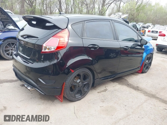 2016 Ford Fiesta ST with VIN 3FADP4GX0GM126881, listed as a IAAI auction lot 41968895 with 93,847 mi miles. Bid and sale history available at carsss.com. Image 4.