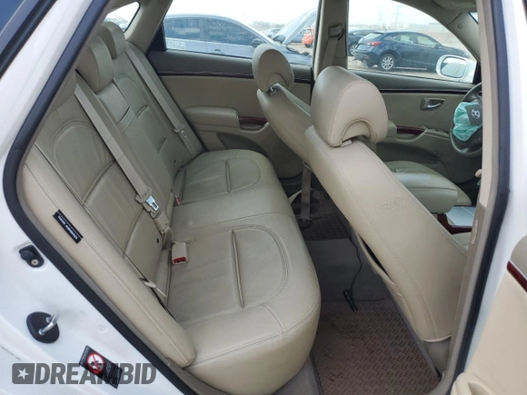 2008 Hyundai Azera Limited with VIN KMHFC46F78A333821, listed as a Copart auction lot 61246295 with 129,859 mi miles and Salvage title. Bid and sale history available at DreamBid. Image 10.