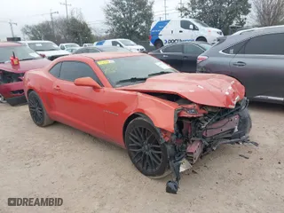 2013 Chevrolet Camaro LT with VIN 2G1FB1E36D9157274, listed as a IAAI auction lot 41578575 with 160,225 mi miles. Bid and sale history available at carsss.com. Image 1.