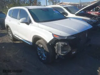 2020 Hyundai Santa Fe SE w/SULEV with VIN 5NMS23AD0LH149017, listed as a IAAI auction lot 41040247 with 84,713 mi miles. Bid and sale history available at carsss.com. Image 1.