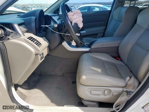 2007 Acura RDX Tech Pkg with VIN 5J8TB18517A009924, listed as a Copart auction lot 46936145 with 139,292 mi miles and Salvage Title. Bid and sale history available at carsss.com. Image 7.