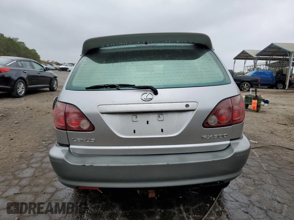 2000 Lexus RX 300 with VIN JT6GF10U1Y0052259, listed as a Copart auction lot 79440224 with 261,949 mi miles and Salvage Title. Bid and sale history available at carsss.com. Image 6.