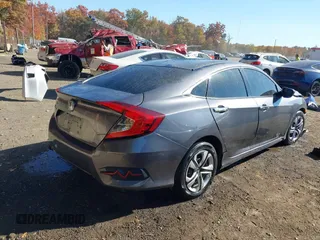 2017 Honda Civic Sedan LX with VIN 19XFC2F53HE204794, listed as a IAAI auction lot 40636416 with 134,629 mi miles. Bid and sale history available at carsss.com. Image 4.