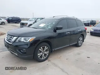 2020 Nissan Pathfinder S with VIN 5N1DR2AN6LC609461, listed as a IAAI auction lot 41644188 with 1 mi miles. Bid and sale history available at carsss.com. Image 2.