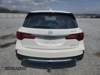 2018 Acura MDX Technology with VIN 5J8YD4H58JL005494, listed as a Copart auction lot 49915735 with 101,837 mi miles and Salvage title. Bid and sale history available at DreamBid. Image 6.