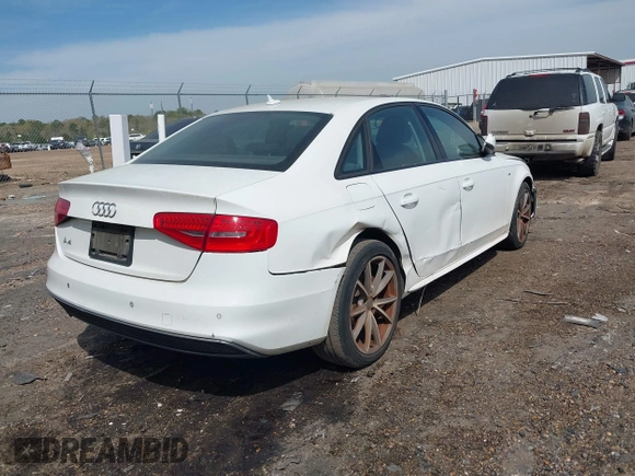 2016 Audi A4 Premium с VIN WAUAFAFL6GN015929, выставлен на аукционе IAAI как лот 41889476 с пробегом 165 184 миль миль и . История ставок и продаж доступна на DreamBid. Изображение 4.