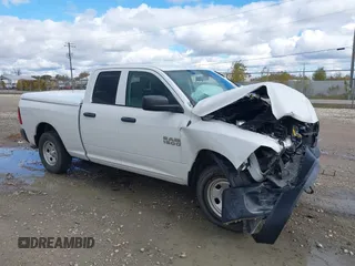 2017 Ram 1500 Express with VIN 1C6RR7FG4HS596893, listed as a IAAI auction lot 40593289 with 39,523 mi miles. Bid and sale history available at carsss.com. Image 1.