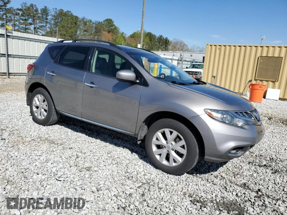 2012 Nissan Murano SL with VIN JN8AZ1MUXCW102490, listed as a Copart auction lot 50504355 with 148,964 mi miles and Salvage Title. Bid and sale history available at carsss.com. Image 4.