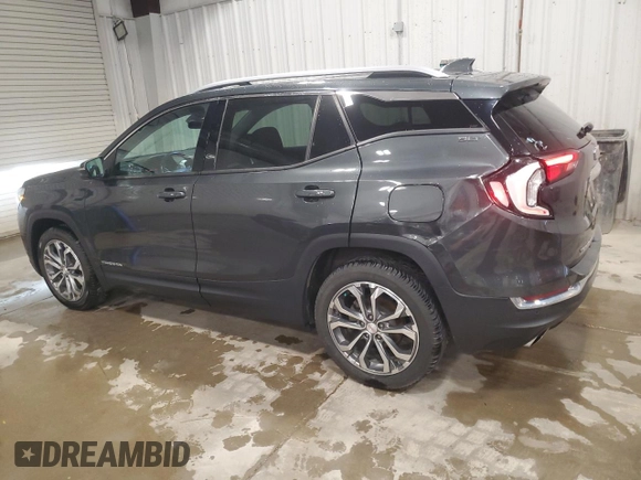 2020 GMC Terrain SLT with VIN 3GKALVEX0LL131679, listed as a Copart auction lot 53706415 with 105,057 mi miles and Salvage Title. Bid and sale history available at carsss.com. Image 2.