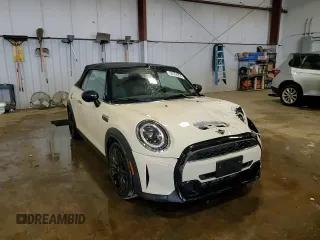 2022 MINI Convertible Cooper S с VIN WMW43DL05N3N80036, выставлен на аукционе Copart как лот 58794295 с пробегом 29 439 миль миль и Списание • Salvage title. История ставок и продаж доступна на DreamBid. Изображение 13.