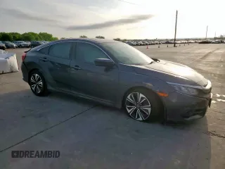 2016 Honda Civic Sedan EX-L with VIN 19XFC1F72GE020165, listed as a Copart auction lot 54085515 with 157,622 mi miles and Clean Title. Bid and sale history available at carsss.com. Image 4.